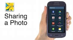 How to Share a Photo on the Jitterbug Touch3 Smartphone