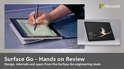 Surface Go - Hands on Review