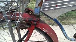Cool vintage rat rod bicycle