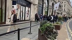 Queues form outside Apple's Regent Street store as new iPhone released