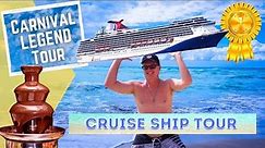Carnival Legend - Full Cruise Ship Tour - Carnival Cruise Line Ship Review - Part I
