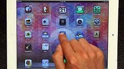 How to Lock the Keyboard on an iPad to Type a Letter