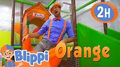 Learn With Blippi At The Indoor Playground For Kids | Educational Videos for Toddlers