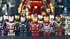 Custom LEGO IRON MAN Collection! (2018)