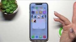 How to Create Home Screen Folders in iPhone 14 - Organize Home Screen Icons