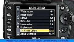 Nikon D90 - Menu System Overview