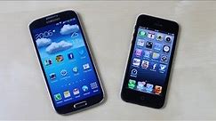 Samsung Galaxy S4 vs. Apple iPhone 5 | SwagTab