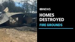 Grampians community loses 25 houses in fire grounds