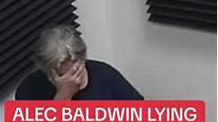 Alec Baldwin lies multiple times during his police interview after the #rustmovie incident #alecbaldwin #halynahutchins