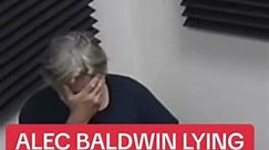 Alec Baldwin lies multiple times during his police interview after the #rustmovie incident #alecbaldwin #halynahutchins