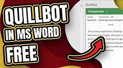 How To Install Quillbot To Ms Word The Easy Way
