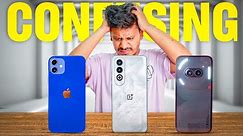 iPhone 12 Vs Nothing Phone 2a Vs OnePlus Nord CE 4 - Detailed Comparison (Best Phone under ₹24,999)