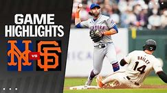 Mets vs. Giants Game Highlights (4/24/24) | MLB Highlights