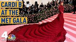 Met Gala 2019: Cardi B Stuns in a Gigantic Red Dress | NBC New York