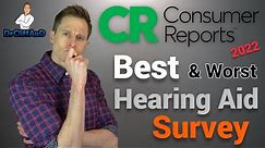 Consumer Reports Best & Worst Hearing Aids Survey 2023 Review