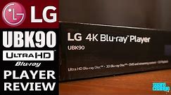 LG UBK90 4K Bluray Player Review | Unboxing and Setup