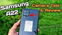 Samsung Galaxy A22 Camera Review & Test || A22 camera full Features & settings