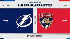 NHL Game 2 Highlights: Panthers 3, Lightning 2 (OT)
