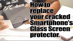 How to replace your iphone glass screen protector