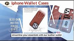 Elevate Your Style with 15 Stylish Cases-Wallet Leather iPhone 12 to 15 Pro Cases!