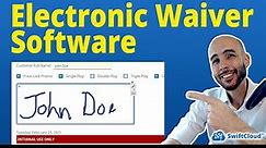 Electronic Waiver Software