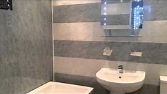 Inari Grey Bathroom Display By DBS Bathrooms