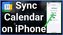 How To Sync Google Calendar On iPhone