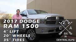 2017 Dodge Ram 1500 4" Rough Country Lift Kit Install