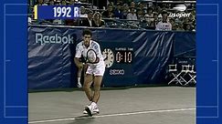 Pete Sampras vs Todd Martin | US Open 1992 Round 3