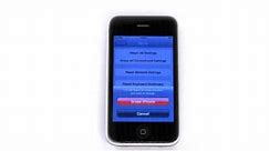 How To Restore An iPhone 3GS To Factory Settings