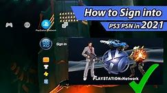 How to sign into and connect to PlayStation 3 ( PS3 ) PlayStation Network ( PSN ) in 2021