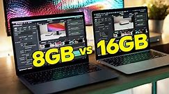 8GB or 16GB RAM for Video Editing on a M1 Mac? | 4K Shooters