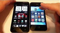 HTC Droid Incredible 4G LTE vs. iPhone 4S Review