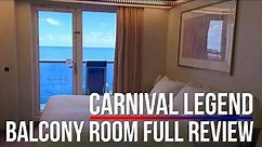 Carnival Legend - Balcony Room (Room 5194) - Full Review