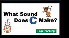 What Sound Does the Letter C Make? | Learn the Alphabet ABC Phonics