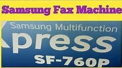 Samsung Multifunction SF-760P Fax Machine | How to install | Daily New Solutions |
