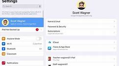 How to Backup iPad to iCloud