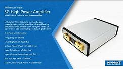 High Power Amplifiers for 5G Applications
