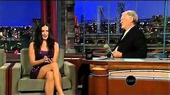Demi Moore on Letterman