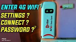 Enter 4G Wifi Data Card Settings And How To Connect