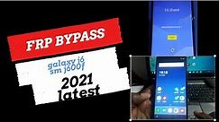 Galaxy j6 sm j600f ds FRP Bypass Without PC||New Update 2021/App Not Install/ Bypass Google Account