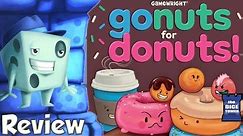 Go Nuts for Donuts Review - with Tom Vasel