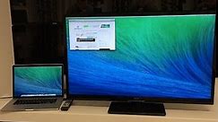 Seiki 4k TV Unboxing & First look with Retina MacBook Pro at 3840 x 2160