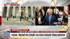 Cameras record Trump in NYC courtroom in ‘extraordinary’ moment