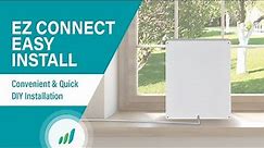 EZ Connect Easy-Install Cell Phone Signal Booster for Home & Office