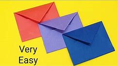 How to make diy paper Envelope, very easy in 2 minutes with 1 sheet of paper