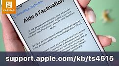 Comment résoudre support.apple.com/kb/TS4515