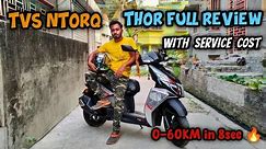 TVS Ntorq 125 Thor Edition Review || 0-60 Kmph In 8 Seconds🔥Challenge || TVS Ntorq 125 Bs6 | 2024 |