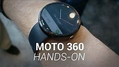 Moto 360 Hands-On