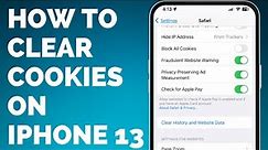 How to Clear Cookies on iPhone 13 (4 Steps)
